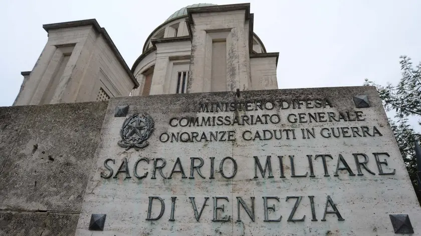 Interpress/M.Tagliapietra Venezia 29.01.2015.- Sacrario Militare di Venezia. Tempio Votivo. Lido di Venezia.