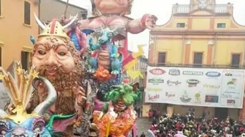 COLUCCI - DINO TOMMASELLA - CEGGIA - CARRO DI RIVAZANCANA AL CARNEVALE DI CENTO