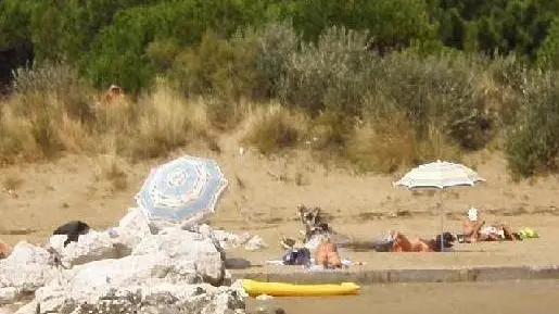 LAZZARINI DEPOLO FGavagnin ERACLEA JESOLO LAGUNA DEL MORT (VAL OSSI) NUOVA SPIAGGIA PER NUDISTI DEPOLO LAZZARINI GRUARO INCENDIO PARRUCCHIERIA LA BIONA E_ LA TITOLARE 26-05-2011 - Naturisti alla laguna del Mort