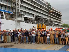 varo nave Viking Star presso Fincantieri, Marghera