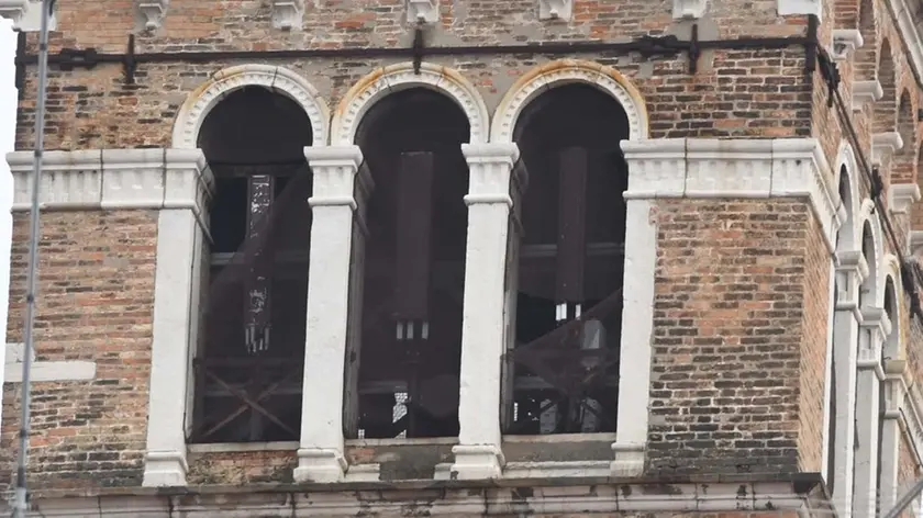Interpress\M.Tagliapietra Venezia 02.10.2019.- Campanile di Santo Stefano.