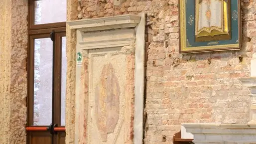 Interpress/M.Tagliapietra Venezia 22.05.2015.- Notifica della Polizia Municipale e chiusura della Moschea della Misericordia.