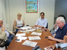 Foto Agenzia Candussi/ Carrai/ Mestre, redazione Nuova Venezia/ Forum con i due candidati sindaco di San Donà di Piave Pilla e Cereser che si sfideranno al ballottaggio di domenica