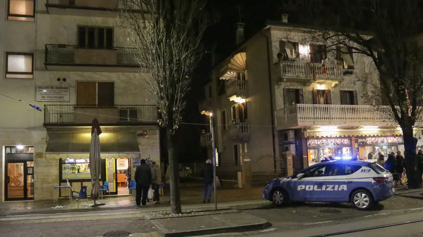 Intervento della Polizia a Marghera (foto d'archivio)