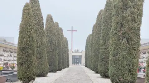 Il cimitero di San Donà, dove nei giorni scorsi si sono registrati alcuni furti
