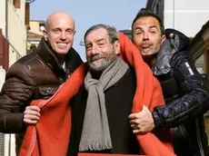 Carlo e Giorgio testimonial della campagna "Scusa se non ti ho mai coverto"