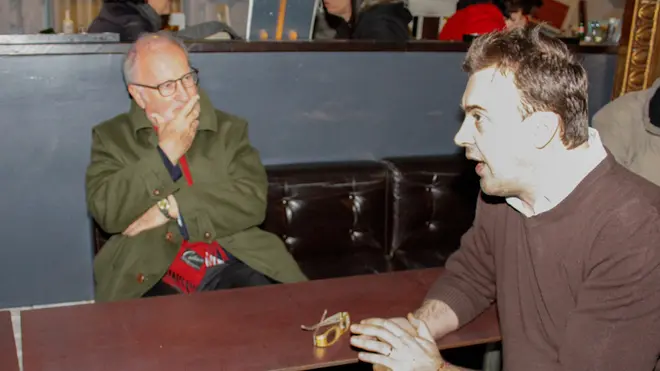 "Il Palco" a Mestre. incontro tra il sindaco Giorgio Orsoni ed il titolare del locale Stefano Ceolin.