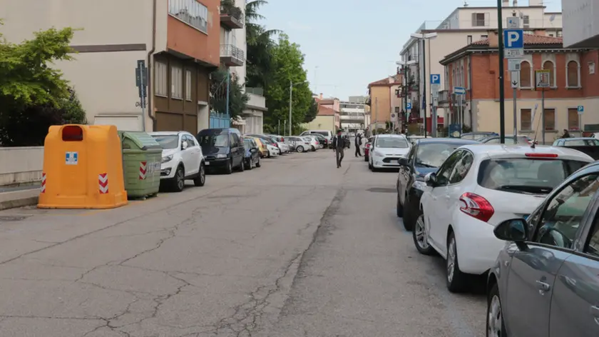 Foto Agenzia Candussi/Furlan/ Mestre/ via Mestrina, zona dove verrà inserito il ZTL