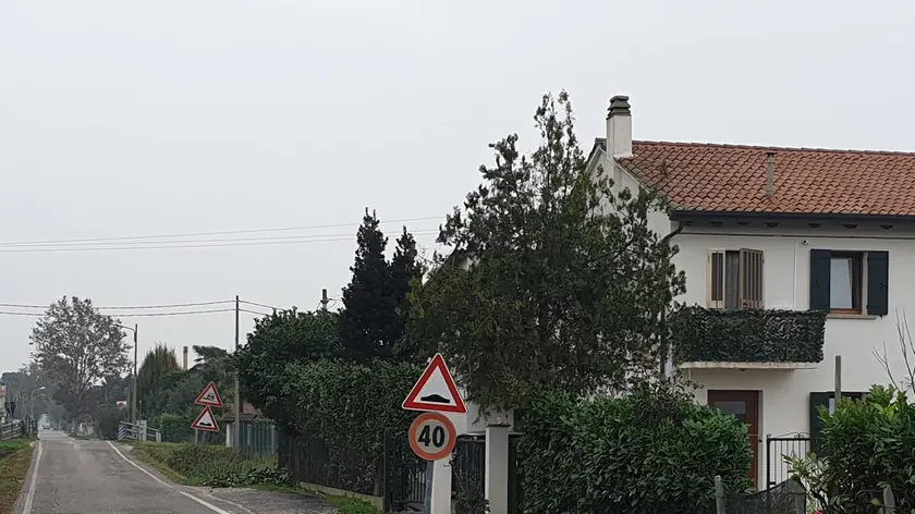 L’inizio di via don Orione, presa di mira dai ladri