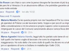Il contestato commento del comandante Agostini apparso sul suo profilo Fb