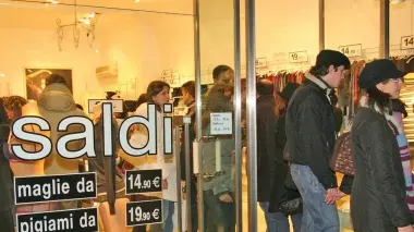 Il negozio Intimissimi in piazza Ferretto