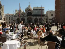 Interpress/Mazzega Scattolin Venezia, 06.04.2015.- Turismo Pasquale a Venezia.-