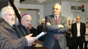 L’inaugurazione della mostra sulla struttura diocesana