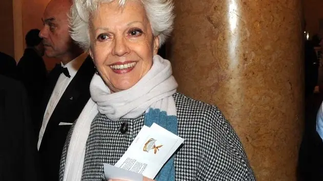 Interpress/Mazzega Morsego Venezia, 22.11.2014.- Teatro La Fenice "Simon Boccanegra".- Nella foto Zappalorto, Chiarot con Raina Kabaivanska