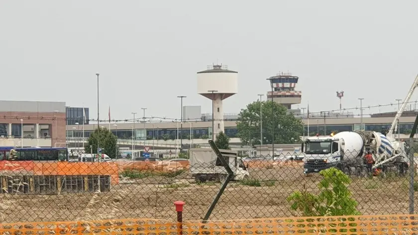 I cantieri aperti per il raccordo ferroviario verso l’aeroporto Marco Polo