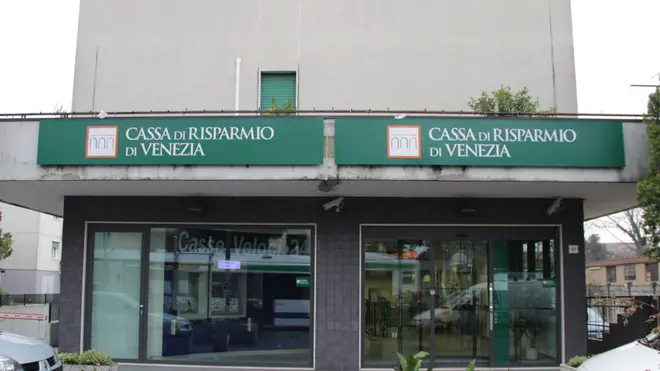 Cassa di Risparmio di Venezia alla Cipressina, Mestre in via Castellana