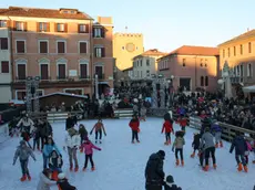 Festa di Carnevale e sfilata di Maschere in Piazza Ferretto, Mestre.