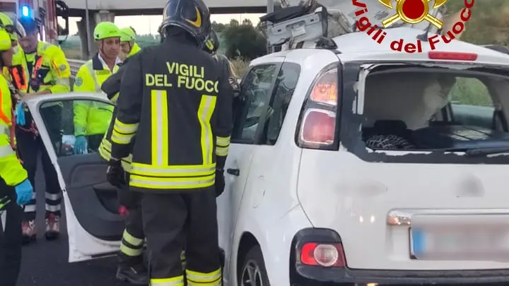 Le immagini dell'incidente