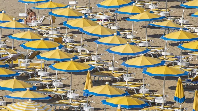 La spiaggia di Jesolo sempre più cara