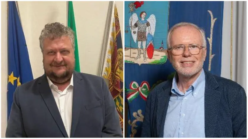 A sinistra Fogliani, a destra il nuovo assessore Quintavalle
