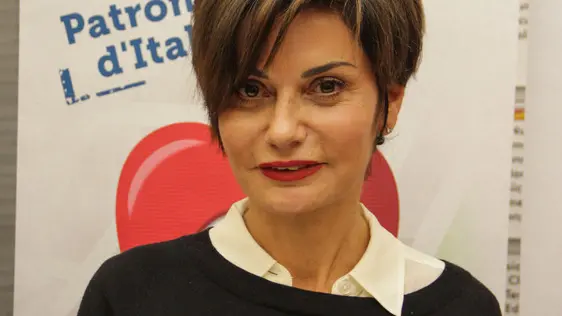 Open day alla sede della CGIL di Mestre per salvare i patronati dalla chiusura - nella foto Ermelinda Ventriglia INAS