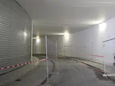 Sopralluogo del cantiere del sottopassaggio per il tram che collegherà Mestre a Marghera, con la presenza del sindaco Orsoni