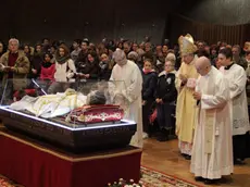 La reliquia di Don Bosco alla chiesa del Sacro Cuore a Mestre con la presenza del patriarca Moraglia