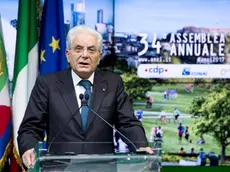 Il presidente della Repubblica, Sergio Mattarella, alla Fiera di Vicenza per la 34/ma assemblea nazionale dell'Anci, 11 ottobre 2017. ANSA/UFFICIO STAMPA QUIRINALE/PAOLO GIANDOTTI +++EDITORIAL USE ONLY - NO SALES+++