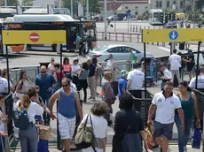 Interpress/M.Tagliapietra Venezia 01.06.2018.- Varchi Ponte di Calatrava