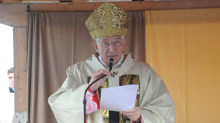 Il Patriarca di Venezia, monsignor Francesco Moraglia