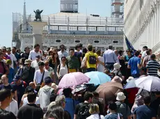 Turisti a San Marco