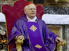 Italian cardinal and Milan archbishop, Angelo Scola, leads a mass at the Santi Apostoli church (the Church of the Twelve Holy Apostles) in Rome, Italy, 10 March 2013. ANSA/CLAUDIO PERI