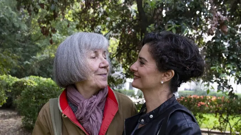 Anna Ponti (a sinistra) ed Elisabetta Di Sopra