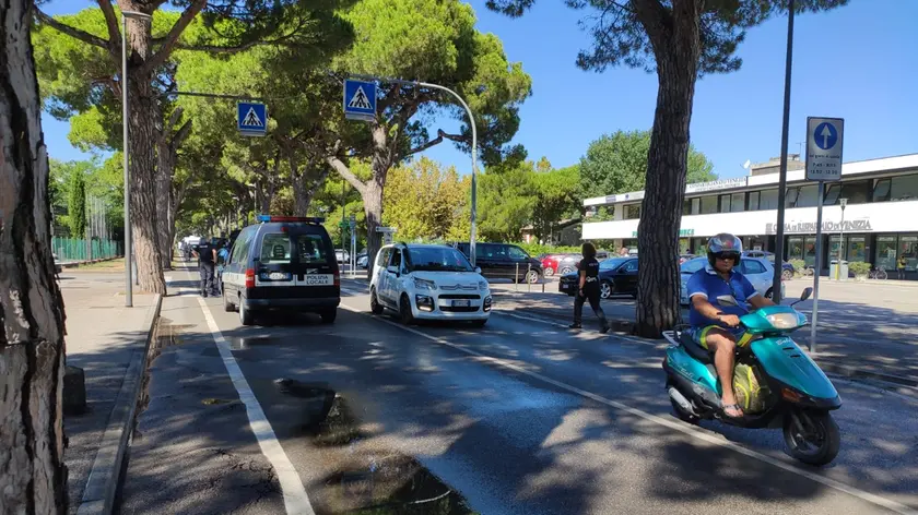 Il luogo dell'incidente