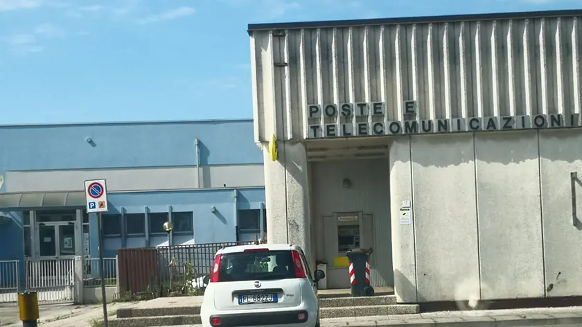 L'agenzia delle Poste a Fossalta di Piave