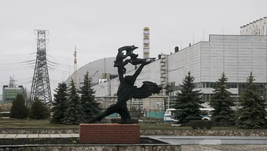Monumento commemorativo per i lavoratori morti durante l'esplosione del reattore