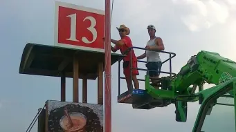 Una torretta numerata