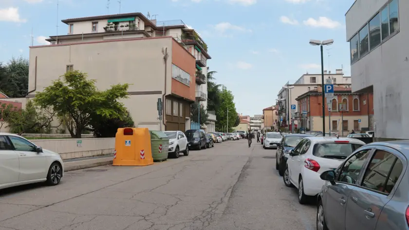 Foto Agenzia Candussi/Furlan/ Mestre/ via Mestrina, zona dove verrà inserito il ZTL