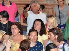 Interpress/Mazzega Venezia, 27.06.2016.- Cà Farsetti, sospesa l'Assemblea Sindacale.- Nella foto comunali ascoltano i loro rappresentanti.-