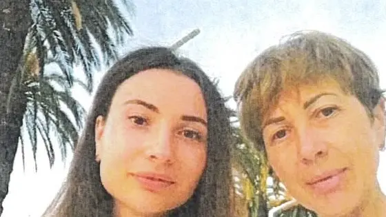 Liliia Niemova insieme alla figlia Yuliia