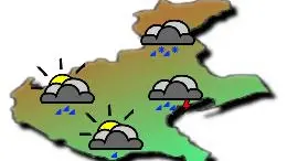 La previsione per martedì 2 novembre