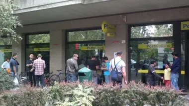 L’ufficio postale di via Tommaseo a Marghera