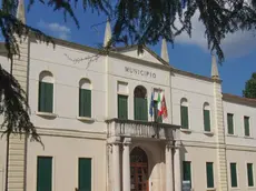 Porcile Lorenzo /Via Cavin di Sala, Santa Maria di Sala/ Vedute del centro e del municipio di Santa Maria di Sala