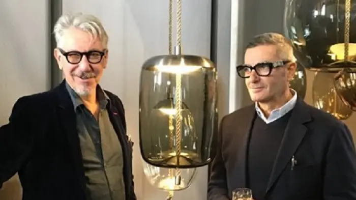 I designer Marco Marin e Alfredo Chiaramonte