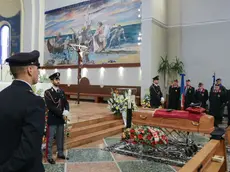 Funerale di Luigi Russo, commissario di Polizia, presso la chiesa S.Michele Arcangelo di Marghera