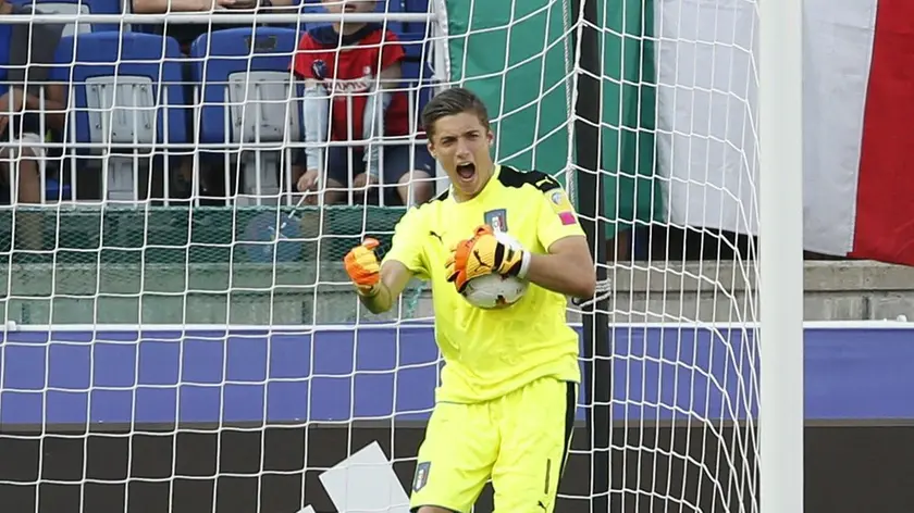 Il portiere Alessandro Plizzari