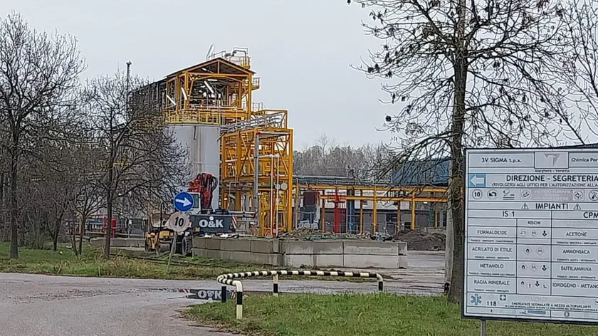 La sede della 3V Sigma a Porto Marghera