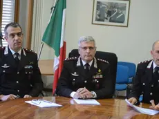 Interpress/M.Tagliapietra Venezia 17.05.2014.- Conferenza stamapa Carabinieri San Zavvaria. Banda Bancomat.