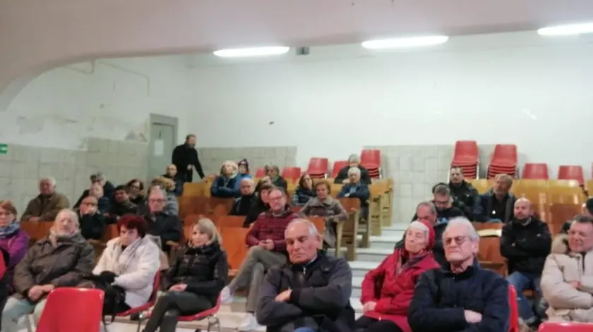 La platea dell’assemblea sul benzene