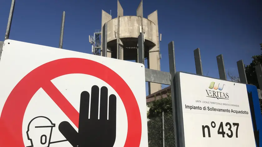 Un impianto di sollevamento acquedotto gestito dal gruppo Veritas